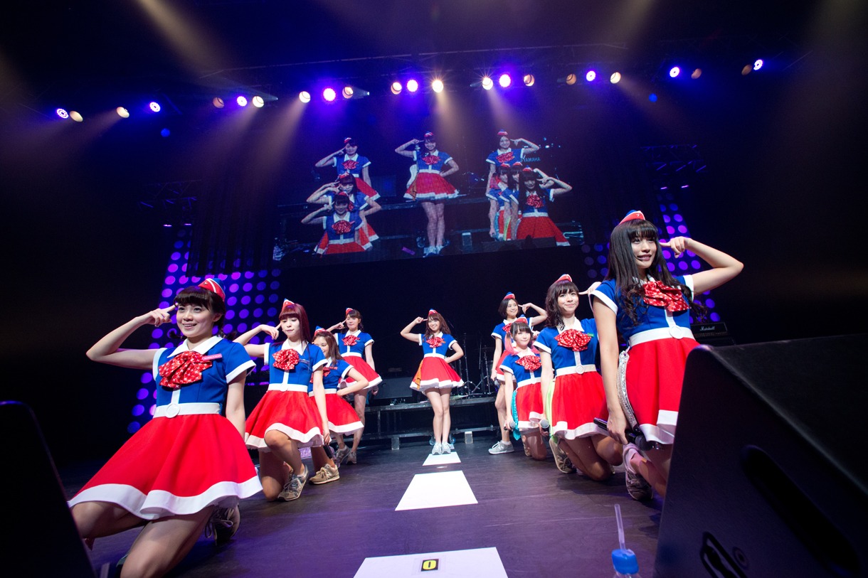 「PASSPO☆ 結成5周年 カウントUPツアーファイナル“PASSPO☆ 新年だよ！5周年とすこし便～全曲忘れず踊れるかな～”」フライトの様子。