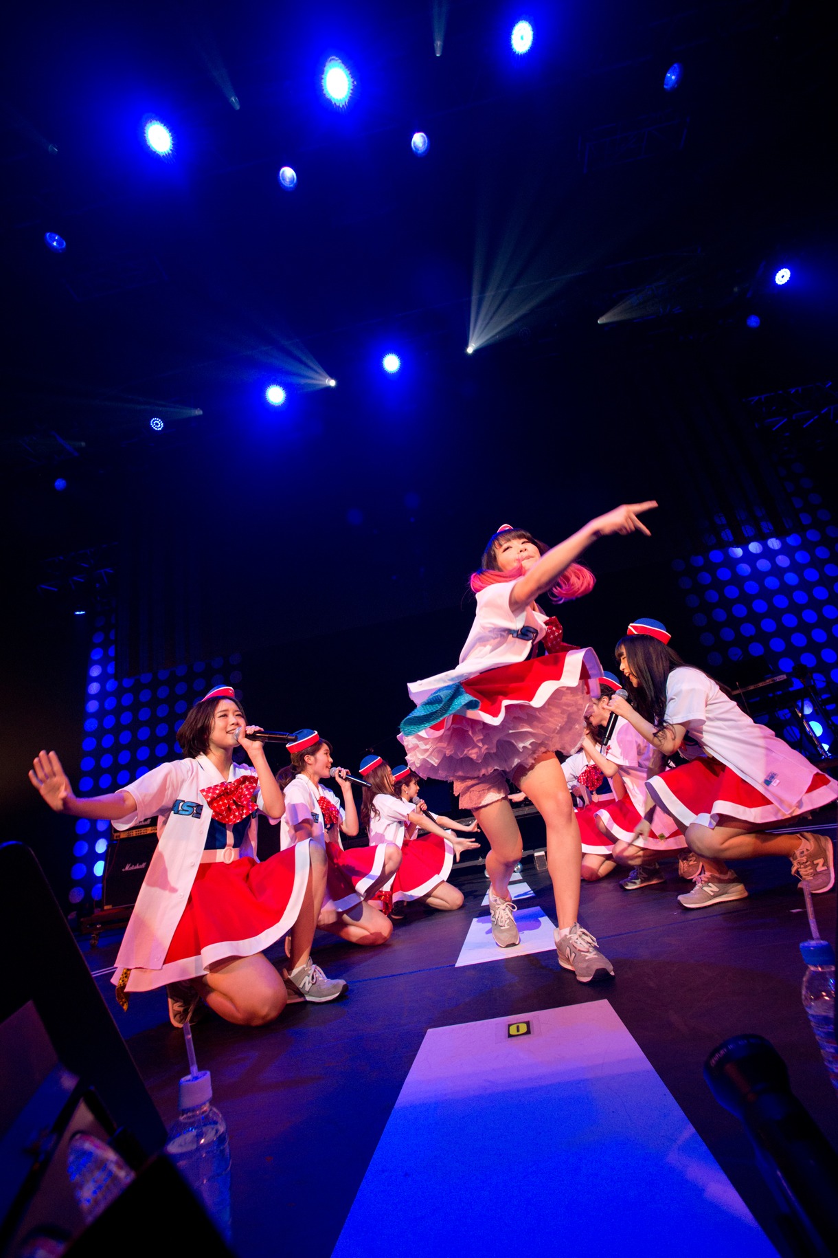 「PASSPO☆ 結成5周年 カウントUPツアーファイナル“PASSPO☆ 新年だよ！5周年とすこし便～全曲忘れず踊れるかな～”」フライトの様子。