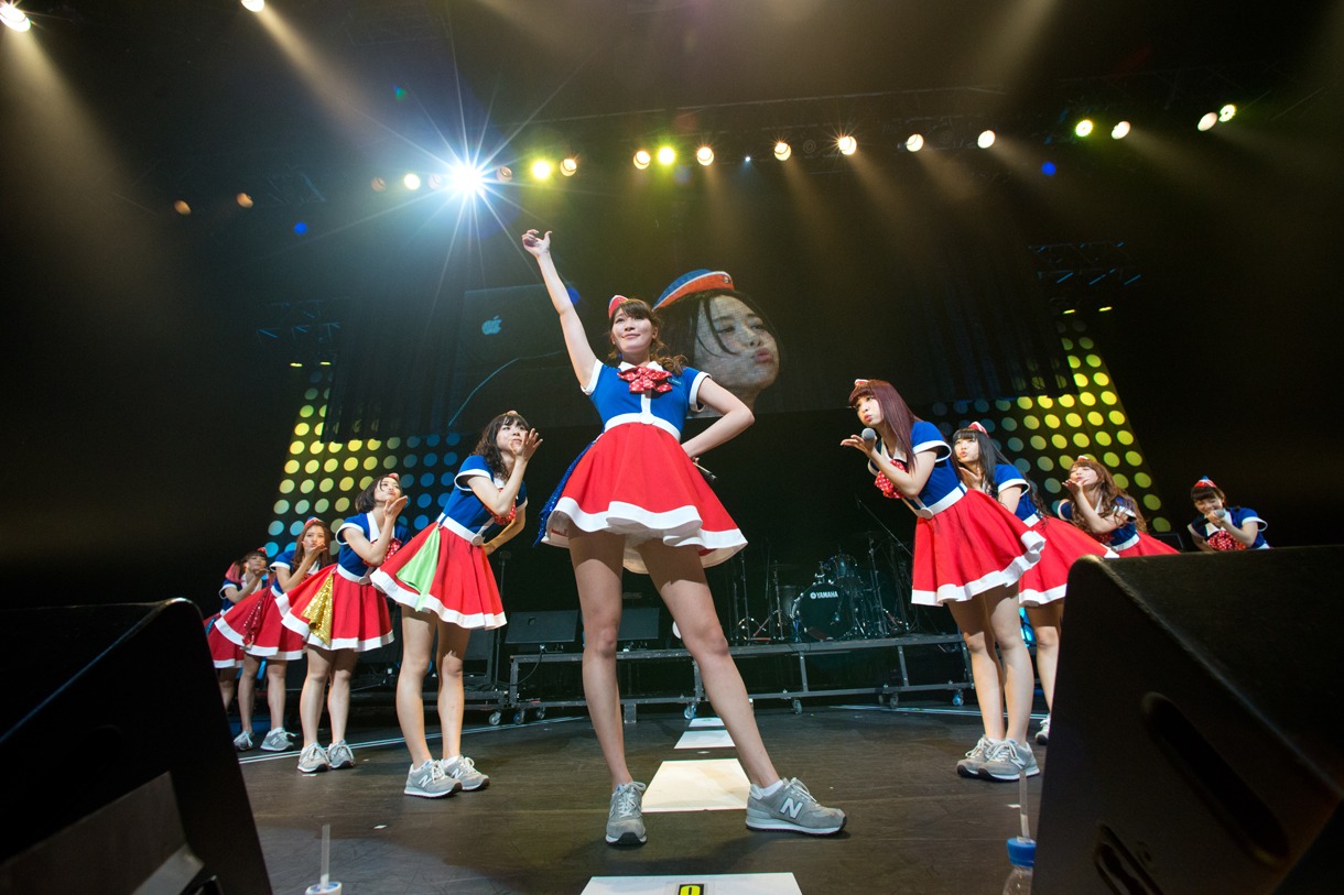 「PASSPO☆ 結成5周年 カウントUPツアーファイナル“PASSPO☆ 新年だよ！5周年とすこし便～全曲忘れず踊れるかな～”」フライトの様子。