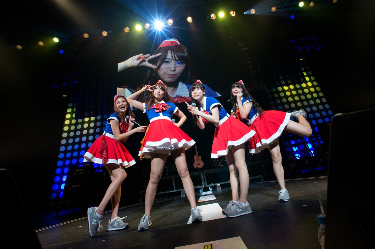 「PASSPO☆ 結成5周年 カウントUPツアーファイナル“PASSPO☆ 新年だよ！5周年とすこし便～全曲忘れず踊れるかな～”」フライトの様子。