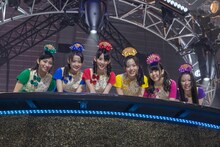 「鯱詣2015」開演直前のチームしゃちほこ。