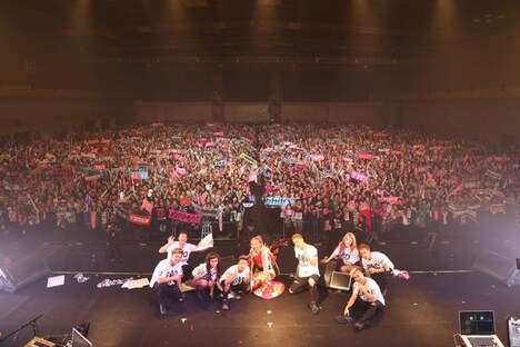 「MINMI LIVE TOUR 2014 “BAD”」インテックス大阪公演の様子。