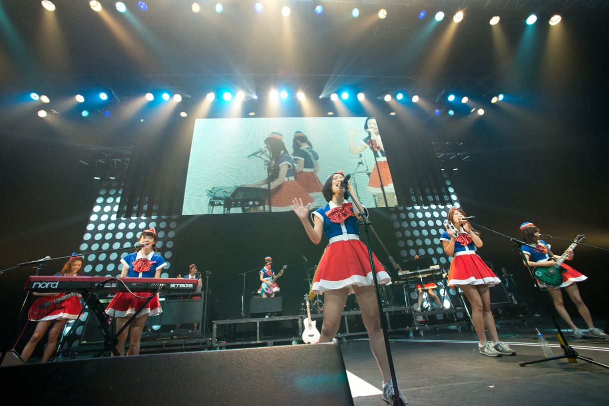 「PASSPO☆ 結成5周年 カウントUPツアーファイナル“PASSPO☆ 新年だよ！5周年とすこし便～全曲忘れず踊れるかな～”」フライトの様子。