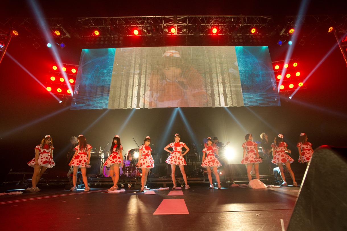 「PASSPO☆ 結成5周年 カウントUPツアーファイナル“PASSPO☆ 新年だよ！5周年とすこし便～全曲忘れず踊れるかな～”」フライトの様子。