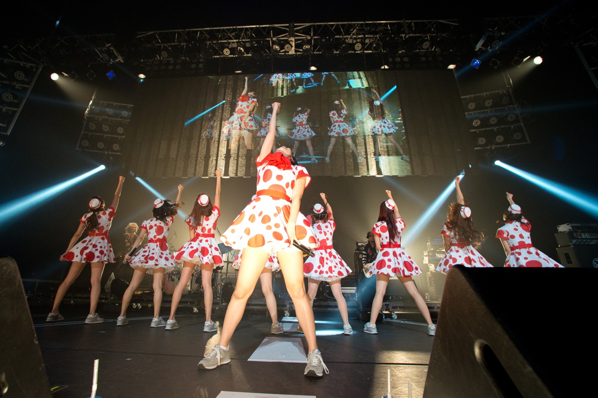「PASSPO☆ 結成5周年 カウントUPツアーファイナル“PASSPO☆ 新年だよ！5周年とすこし便～全曲忘れず踊れるかな～”」フライトの様子。
