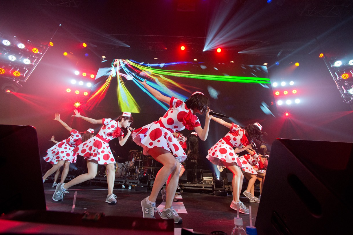 「PASSPO☆ 結成5周年 カウントUPツアーファイナル“PASSPO☆ 新年だよ！5周年とすこし便～全曲忘れず踊れるかな～”」フライトの様子。
