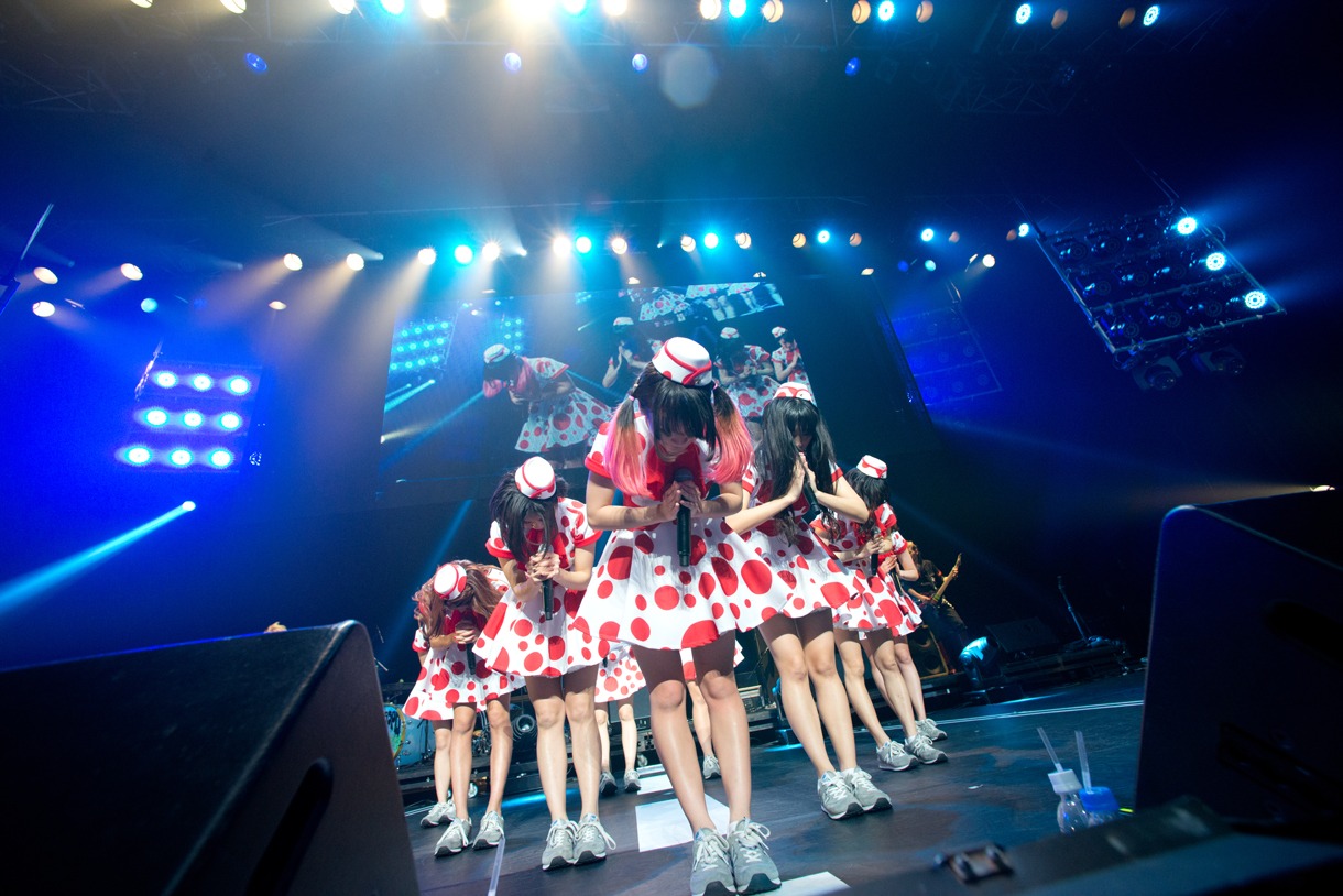 「PASSPO☆ 結成5周年 カウントUPツアーファイナル“PASSPO☆ 新年だよ！5周年とすこし便～全曲忘れず踊れるかな～”」フライトの様子。