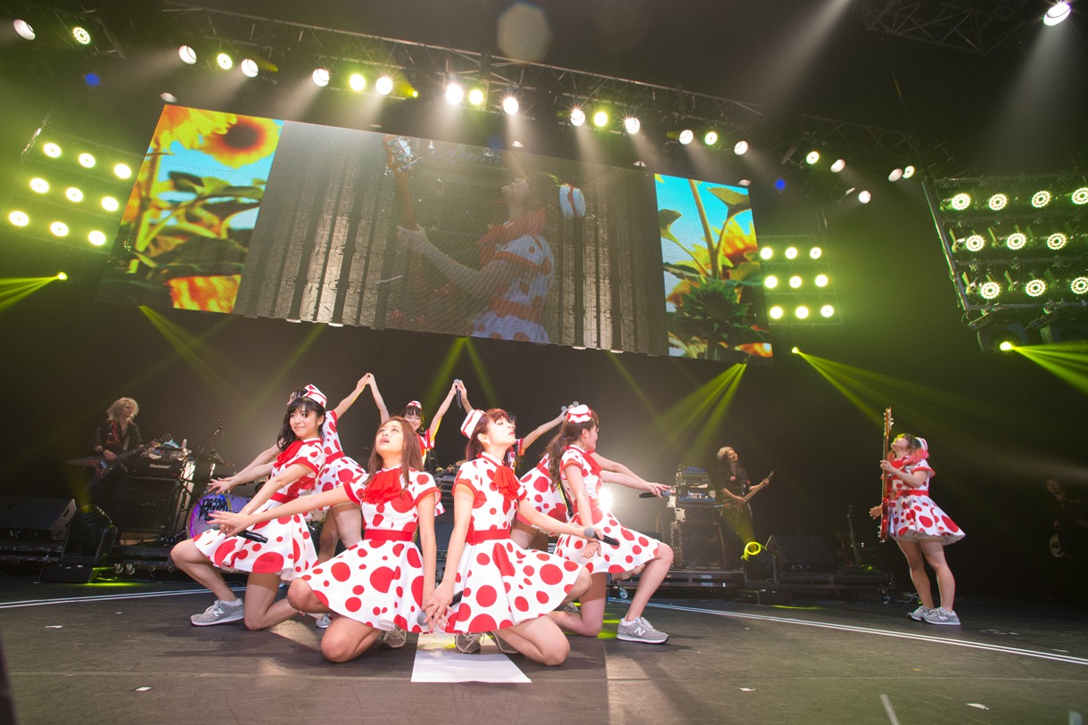 「PASSPO☆ 結成5周年 カウントUPツアーファイナル“PASSPO☆ 新年だよ！5周年とすこし便～全曲忘れず踊れるかな～”」フライトの様子。