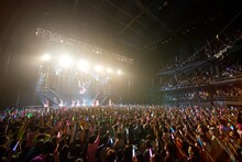 「PASSPO☆ 結成5周年 カウントUPツアーファイナル“PASSPO☆ 新年だよ！5周年とすこし便～全曲忘れず踊れるかな～”」フライトの様子。