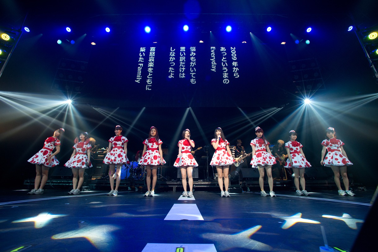 「PASSPO☆ 結成5周年 カウントUPツアーファイナル“PASSPO☆ 新年だよ！5周年とすこし便～全曲忘れず踊れるかな～”」フライトの様子。
