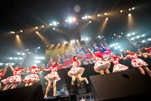 「PASSPO☆ 結成5周年 カウントUPツアーファイナル“PASSPO☆ 新年だよ！5周年とすこし便～全曲忘れず踊れるかな～”」フライトの様子。