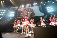 「PASSPO☆ 結成5周年 カウントUPツアーファイナル“PASSPO☆ 新年だよ！5周年とすこし便～全曲忘れず踊れるかな～”」フライトの様子。