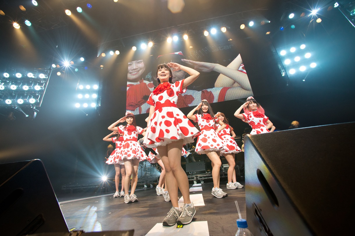 「PASSPO☆ 結成5周年 カウントUPツアーファイナル“PASSPO☆ 新年だよ！5周年とすこし便～全曲忘れず踊れるかな～”」フライトの様子。