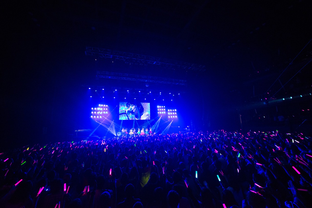 「PASSPO☆ 結成5周年 カウントUPツアーファイナル“PASSPO☆ 新年だよ！5周年とすこし便～全曲忘れず踊れるかな～”」フライトの様子。