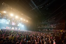 「PASSPO☆ 結成5周年 カウントUPツアーファイナル“PASSPO☆ 新年だよ！5周年とすこし便～全曲忘れず踊れるかな～”」フライトの様子。