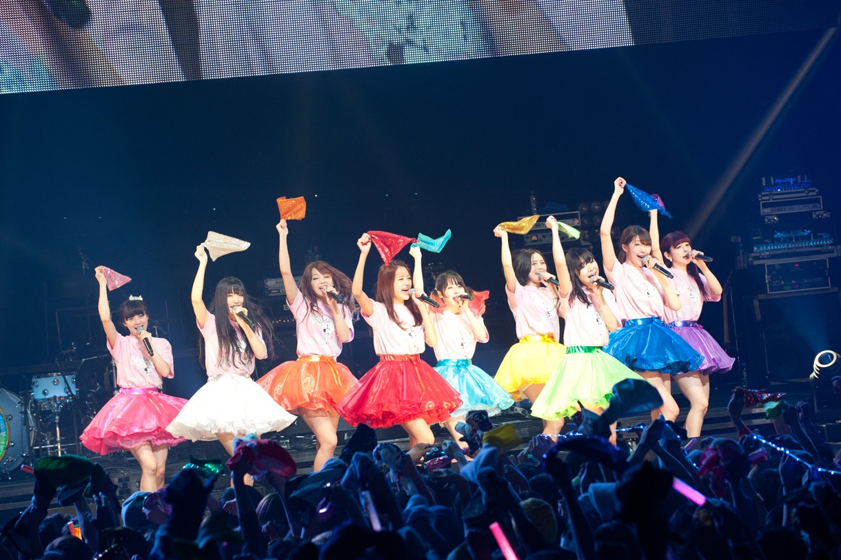 「PASSPO☆ 結成5周年 カウントUPツアーファイナル“PASSPO☆ 新年だよ！5周年とすこし便～全曲忘れず踊れるかな～”」フライトの様子。