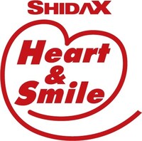 「SHIDAX Heart & Smile勇気プロジェクトsupported by JOYSOUND」ロゴ