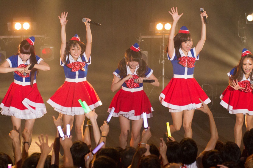 過去の「ジモドルフェスタLIVE」の様子。
