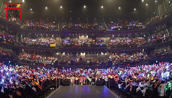 「EXIT TUNES ACADEMY FINAL COUNTDOWN SPECIAL 2014-2015」東京・TOKYO DOME CITY HALL公演の様子。