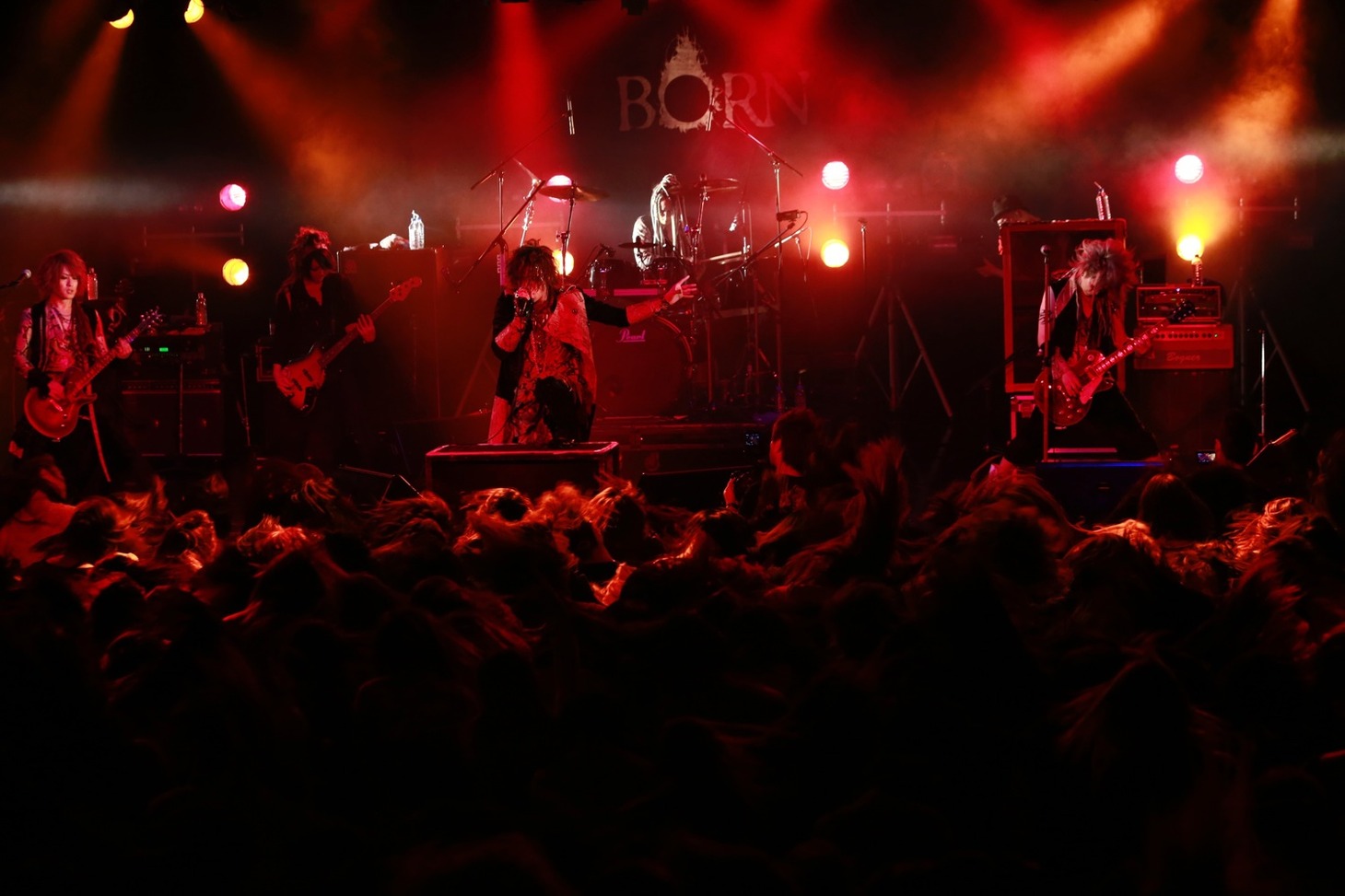 「BORN LIVE 2014 ～THE STALIN -SECTION 2- 【BRAINWASH】～」東京・新宿BLAZE公演の様子。