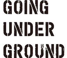 GOING UNDER GROUNDのロゴ。