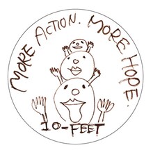 2月4日に販売される10-FEET缶バッジ。