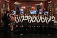 「音楽の時間～MUSIC HOUR～」収録での乃木坂46。(c)フジテレビ
