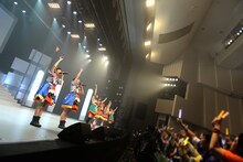 私立恵比寿中学「俺のエビ中ライブ」の様子。