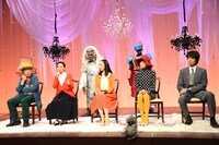 テレビ東京系ドラマ「怪奇恋愛作戦」記者会見の様子。