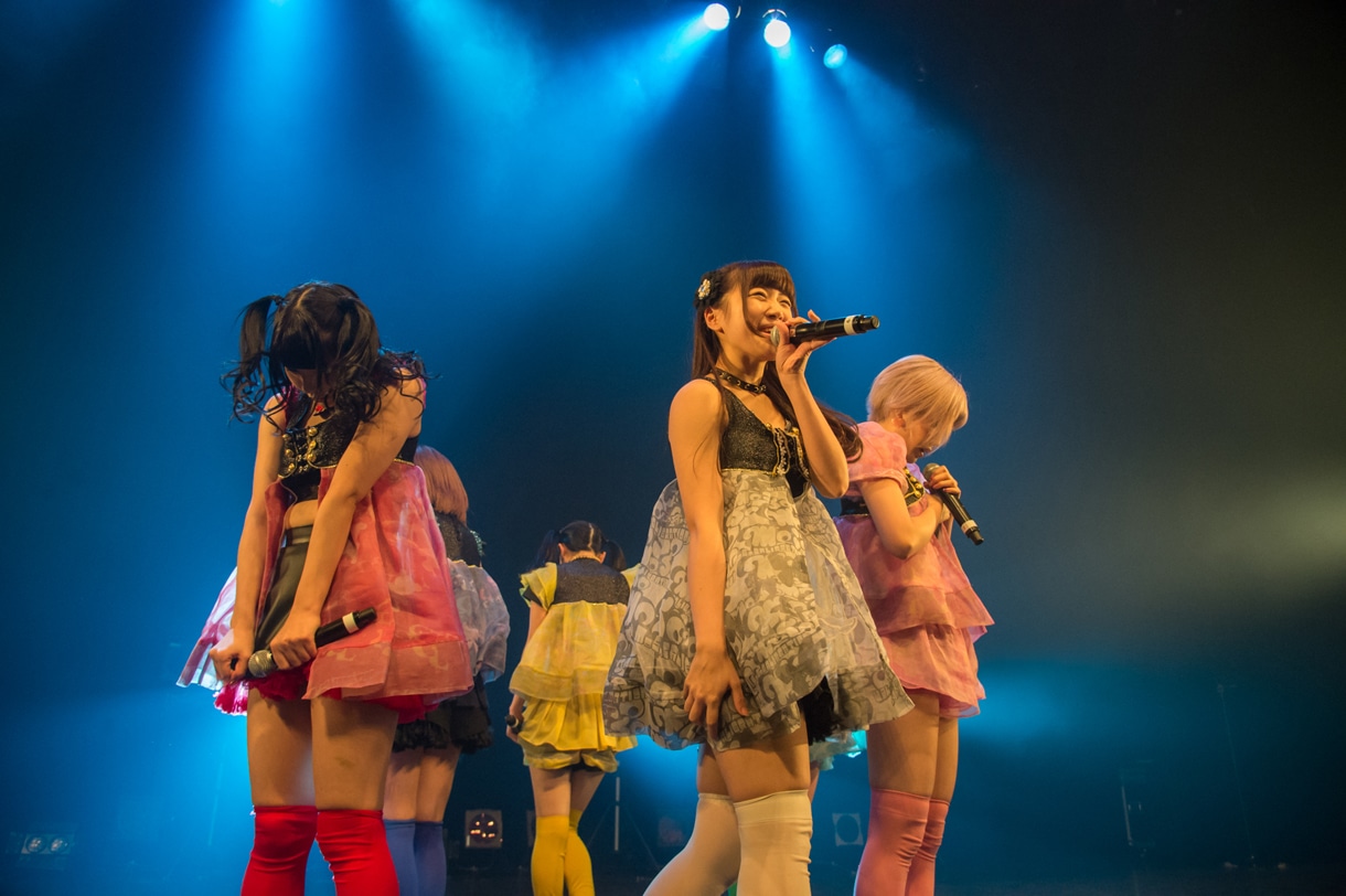 妄想キャリブレーションによるライブの様子。