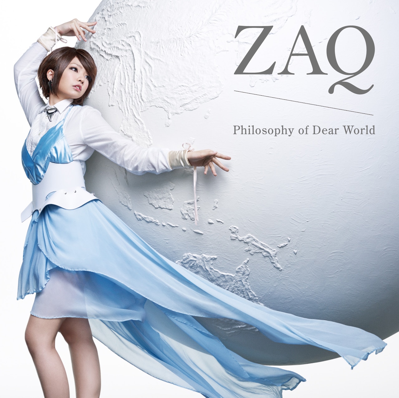 ZAQ「Philosophy of Dear World」アーティスト盤ジャケット