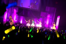 たこやきレインボー「俺のたこ虹ライブ」の様子。