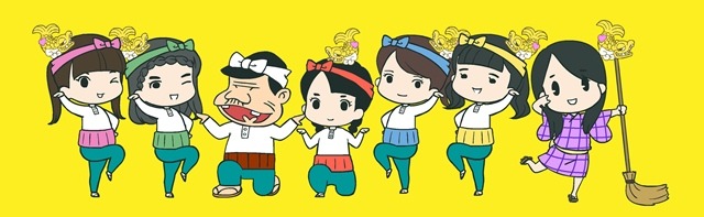 「天才バカヴォン ～蘇るフランダースの犬～」とチームしゃちほこのコラボビジュアル。