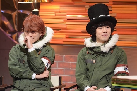 左からFukase、Nakajin。 (c)日本テレビ