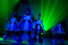 チームしゃちほこ「俺のしゃちほこライブ」の様子。