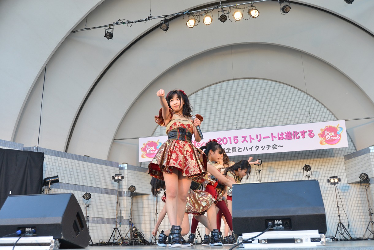 GEMによるミニライブの様子。