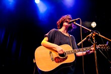 「植田真梨恵LIVE OF LAZWARD PIANO -青い廃墟-」の様子。