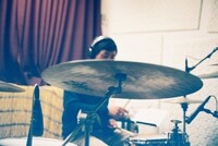 シャムキャッツ「TAKE CARE」レコーディング時の様子。