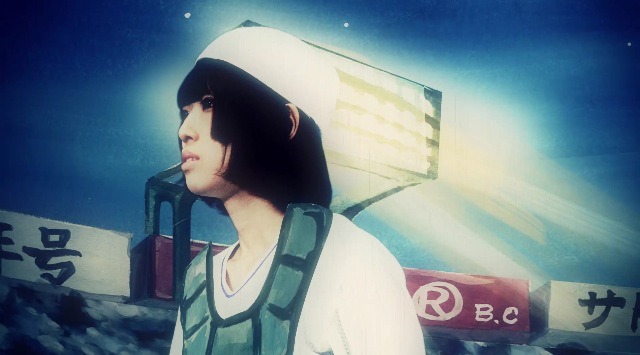 セプテンバーミー「君と宇宙でスリーアウトチェンジ」PVのワンシーン。