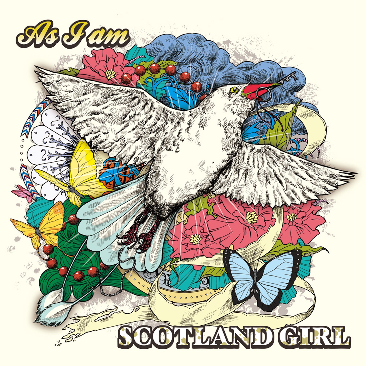 SCOTLAND GIRL「As I am」ジャケット