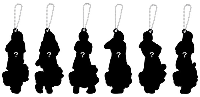 famima.com購入者特典のアクリルキーホルダーのイメージ。