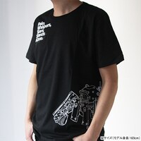 「攻殻機動隊ARISE“border:less experience” ロジコマ Tシャツ」見本。