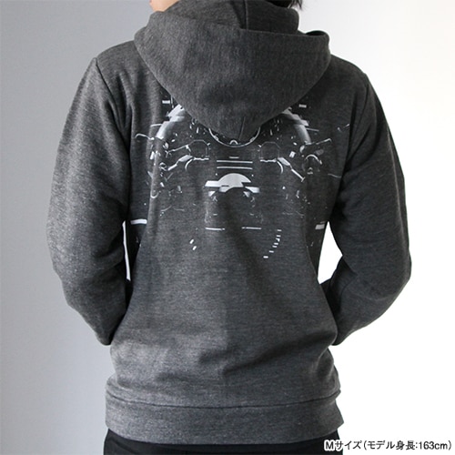 「攻殻機動隊ARISE“border:less experience” ロジコマ パーカー」見本。