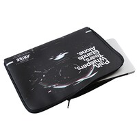 17インチ以下のノートPCが収納できるケース「攻殻機動隊ARISE“border:less experience” P.W.T.S. PC CASE」見本。