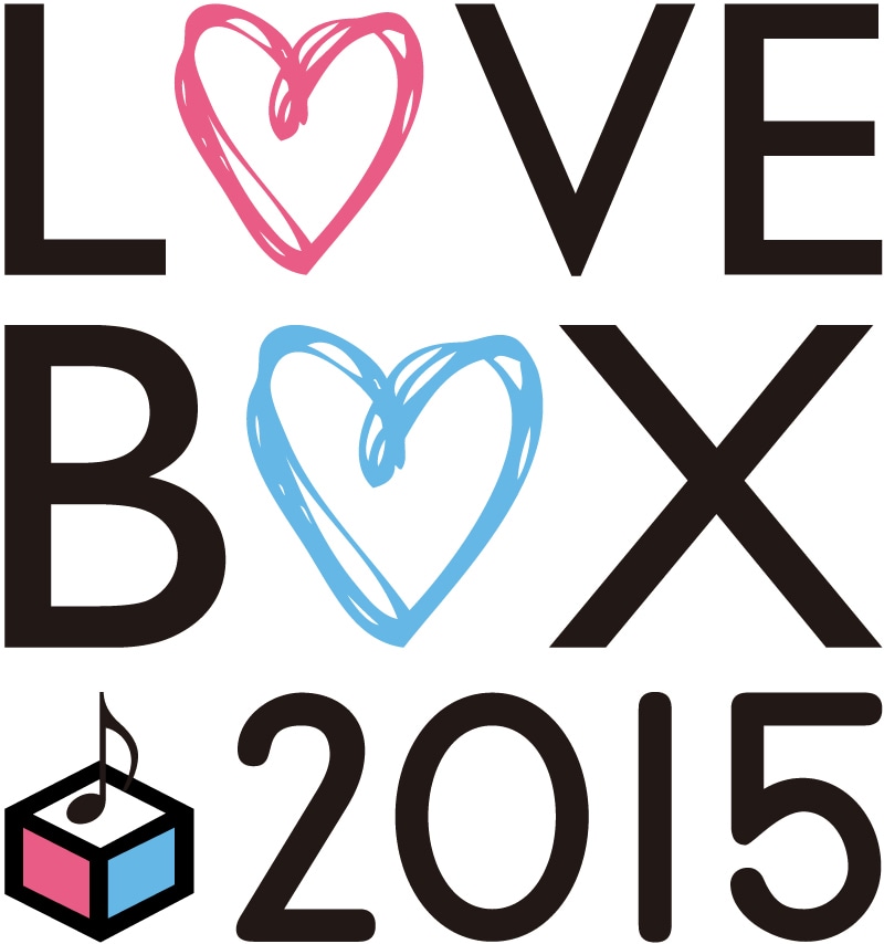 「musicるTV × BREAK OUT presents LOVE BOX 2015」ロゴ