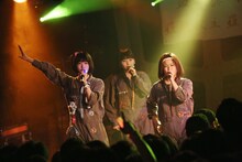 左からあの、ちーぼう、しふぉん。（撮影：後藤壮太郎）