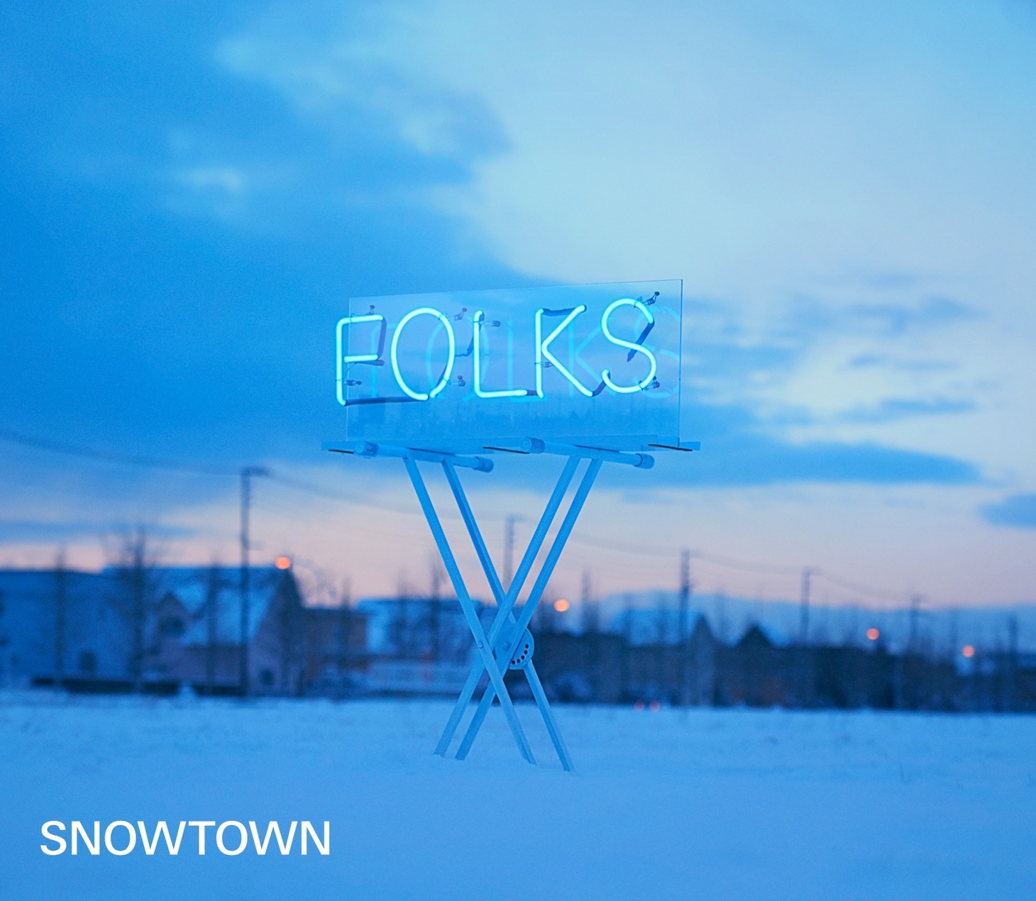 FOLKS「SNOWTOWN」ジャケット