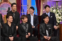 「しゃべくり007」出演時の三代目 J Soul Brothersとレギュラーメンバー。 (c)日本テレビ