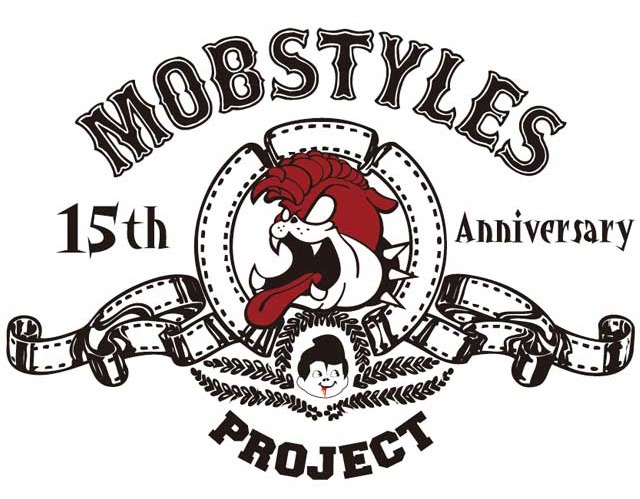 「MOBSTYLES 15th Anniversary PROJECT」ロゴ