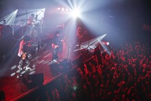 ヒトリエ「WONDER and WANDER」東京・赤坂BLITZ公演の様子（撮影：河本悠貴）